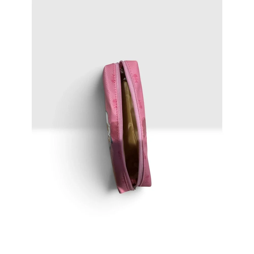 Pink Mofusand Inspired Shark Cat Pencil Case Kawaii Pen Pouch